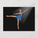 Recherche de position en cartes postales Danseuse