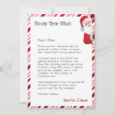Search for north pole seasonal invitations Letter from santa