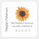 Search for sunflower return address labels Stylish