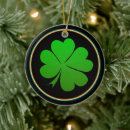 Search for shamrock ornaments Ireland