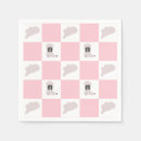 Recherche de motif rose serviettes Géométrique