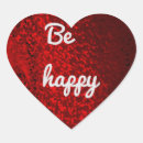 Search for shiny heart stickers Red
