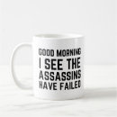 Search for assassins mugs Sarcasm