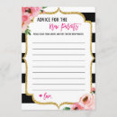 Search for for new parents advice cards Baby shower advice