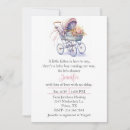 Search for stroller baby girl shower invitations Buggy
