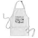 Search for caffeine aprons Funny