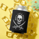 Search for pirate can coolers Skull and crossbones