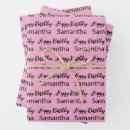 Search for pink and black wrapping paper Pattern