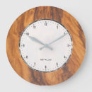 Recherche de faux bois horloges Brun