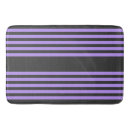 Search for grey and purple bath mats Stripes