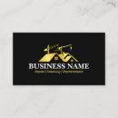 Search for home builder business cards Black and metallic gold