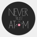 Search for quantum physics stickers Atom