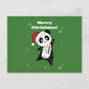 Recherche de panda noël cartes postales Vacances