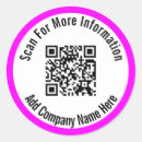Recherche de qrcode autocollants Nom de l'entreprise