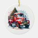 Search for old truck ornaments Watercolor