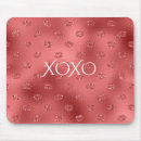 Search for kisses mousepads Xoxo