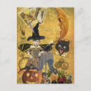 Search for halloween collage postcards Witch