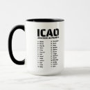 Search for aviation mugs Phonetic alphabet