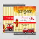Search for fire flames invitations Firefighter