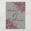 Search for exquisite invitations Red