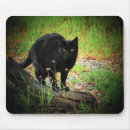 Recherche de chat gothique tapis souris Noir