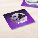 Recherche de chat halloween dessous de verres Violet