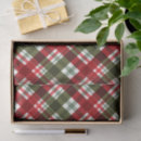 Search for tartan plaid tissue paper Red and green