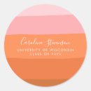 Search for pink graduation stickers Class of 2022