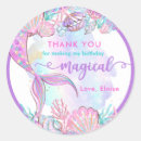 Recherche de mermaid party favor stickers Sous la mer