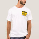 Recherche de propriete privee tshirts Avertissement