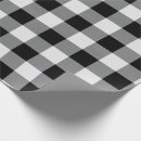 Search for black and white buffalo check wrapping paper Lumberjack