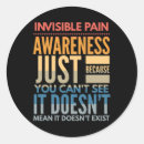 Search for chronic pain awareness stickers Invisible
