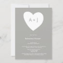 Search for heart rehearsal dinner invitations Modern