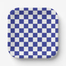 Search for blue gingham plates Fun