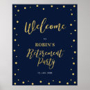 Search for retirement welcome signs Gold