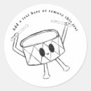 Recherche de percussion autocollants Illustration