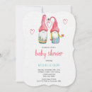 Search for gnome baby shower invitations Pink