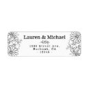 Search for side border cards invites Floral