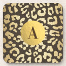 Search for leopard print coasters Brown