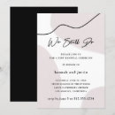 Search for modern abstract wedding invitations Elegant
