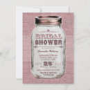 Search for mason jar bridal shower invitations Bride