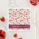Search for animal print napkins Red