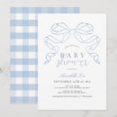 Recherche de bow baby boy shower invitations Arc