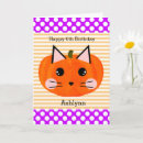 Search for purple cat birthday cards Kids