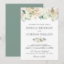 Search for floral bouquet wedding invitations White