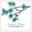 Search for cherry blossom wedding stickers Simple