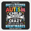 Search for autism puzzle stickers Pieces