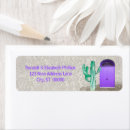 Search for saguaro cactus return address labels Southwestern