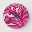 Recherche de art abstrait contemporain horloges Rose