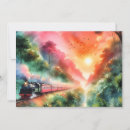Search for vintage train christmas cards Travel